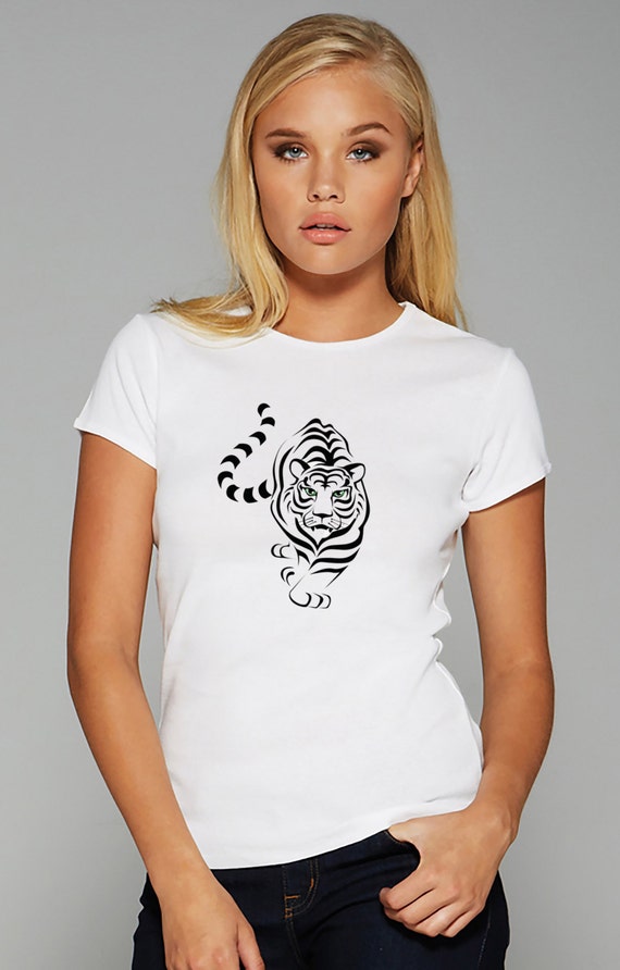 T shirt online met tijgerkop dames