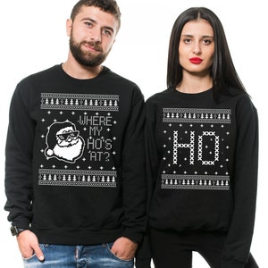 Ugly Christmas Sweater Couple Etsy