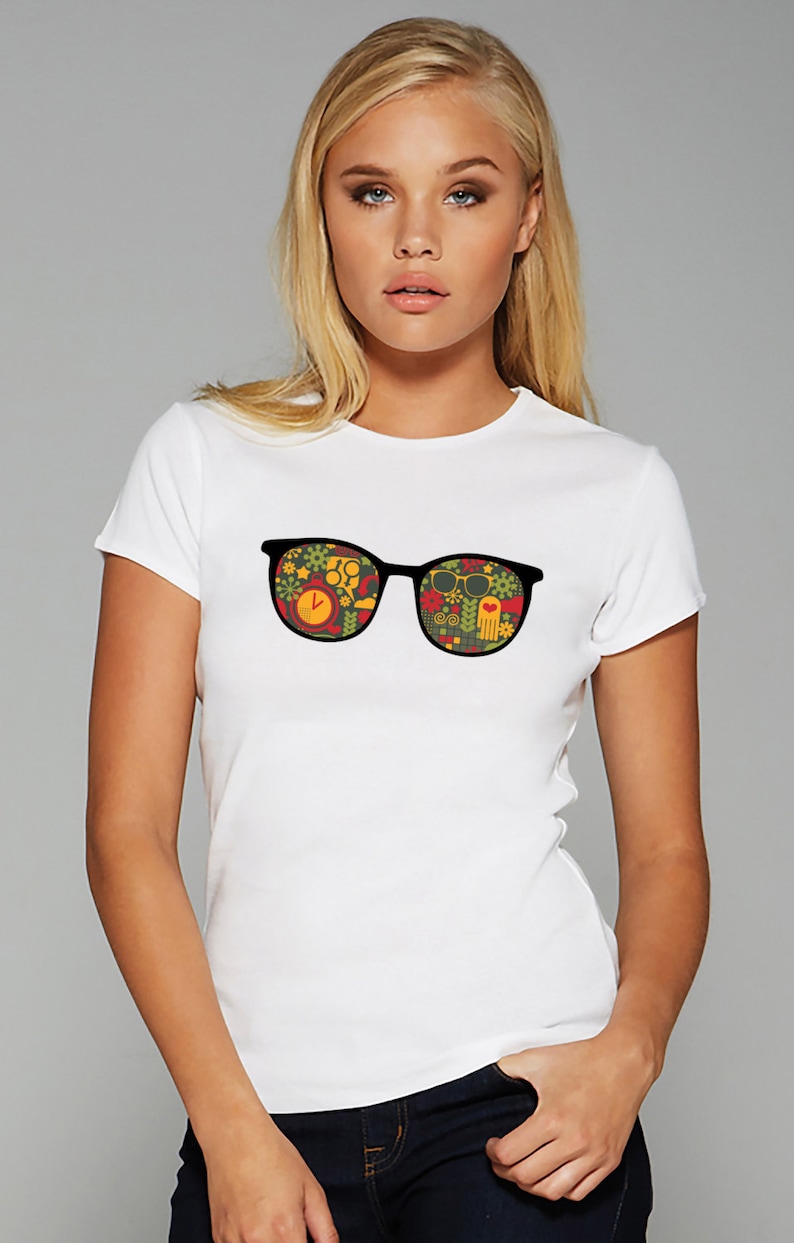 Sunglasses T Shirt Christmas T Shirt Gift Funny Glass Tshirt Etsy