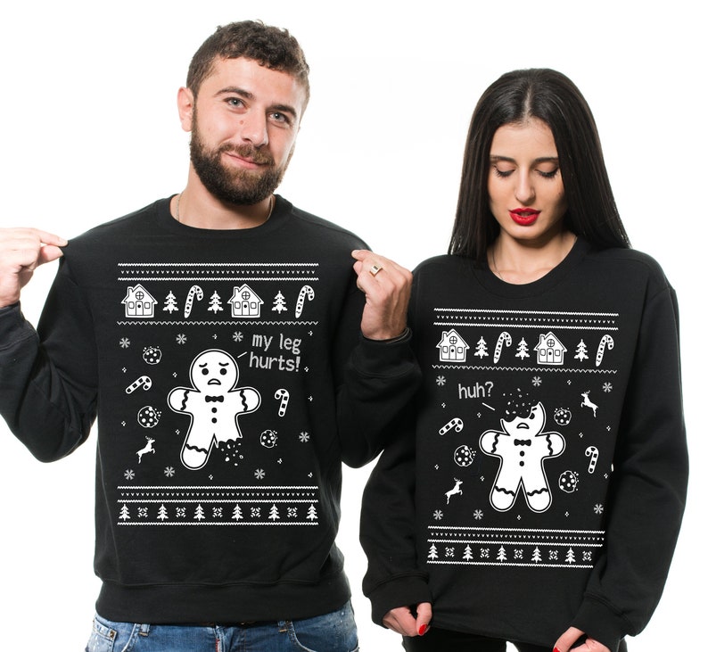 Pulls dentraînement couples assortis chandails de Noël Etsy France