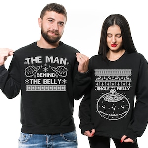 Christmas Pregnancy Announcement Shirts 