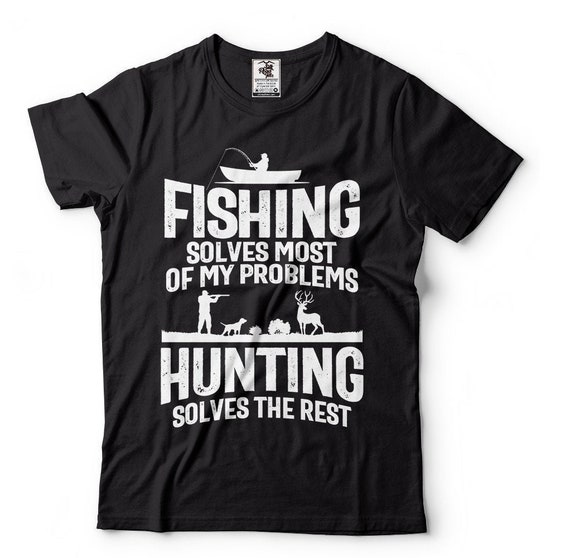 Fishing T Shirt, Hunting Shirts, Funny Fishing Shirts, Gift for Dad, Gift  for Grandpa, Birthday Gift for Dad, Fishing Hunting Funny Shirts -   Canada