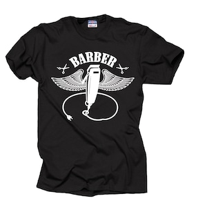 Gift For Barber T-Shirt Funny Barber Shop T-Shirt Tee