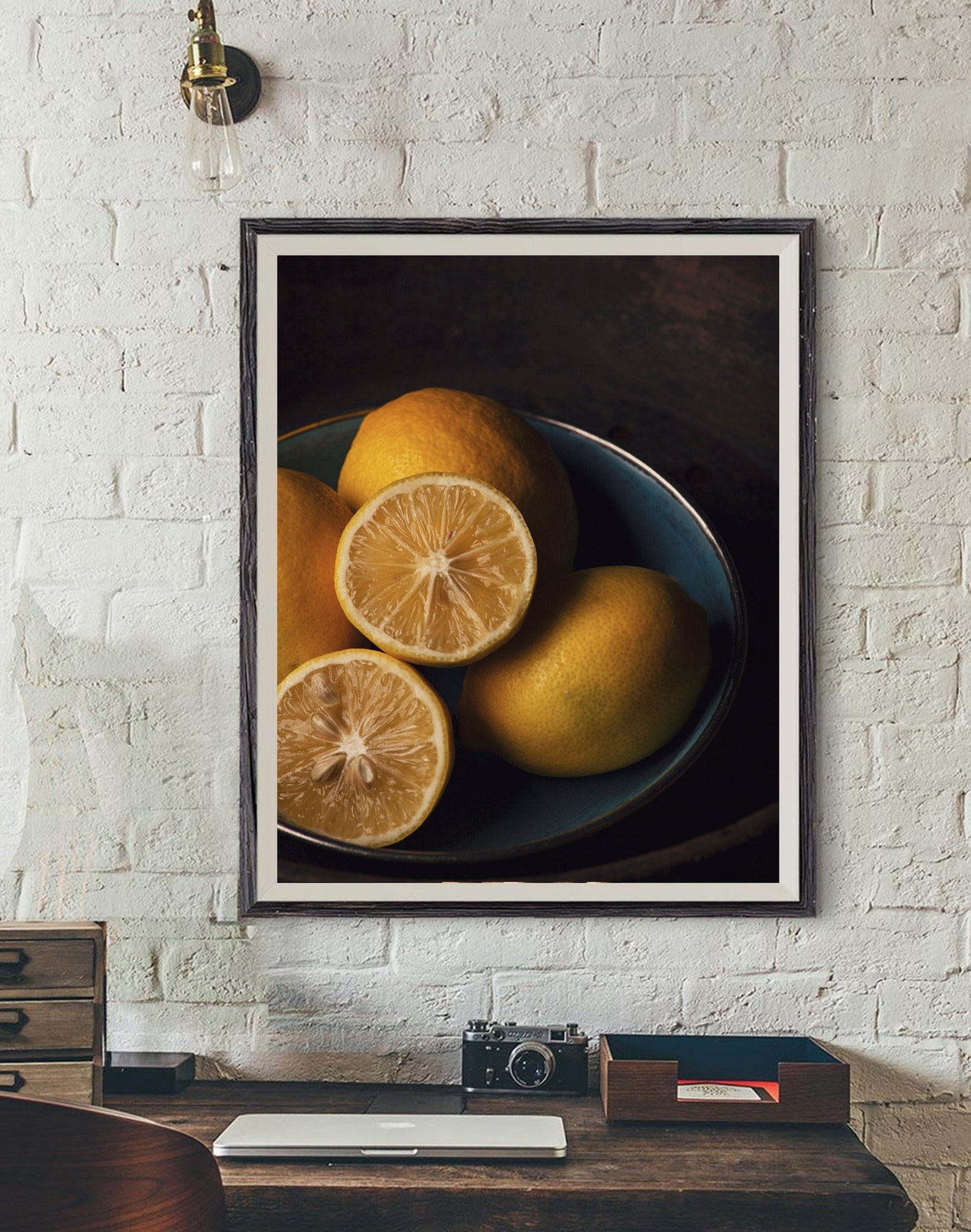 Lemons in a bowl