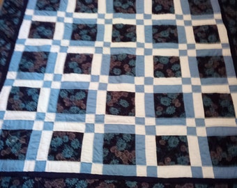 handmade quilt---throw