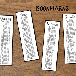 1 jaar gelezen via de Bijbelbladwijzertracker. Christelijke boekenleggers. Direct downloaden. DIY-afdrukbare leeslijst. Cadeau voor boekenliefhebber. Planner
