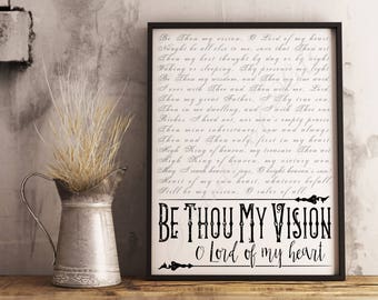 Thou O Lord Etsy Thou O Lord Etsy