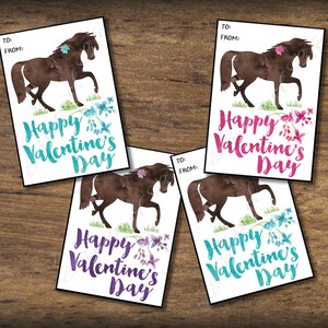 Kids Valentine cards. Horse valentine. Instant download. Printable cards. Classroom valentines. School valentines day cards. Girls boys. kvc