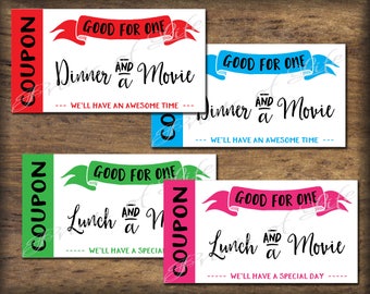 Dinner And A Movie Etsy