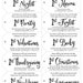 Wedding Firsts Wine Gift Tags. Instant Download Printable. Marriage ...