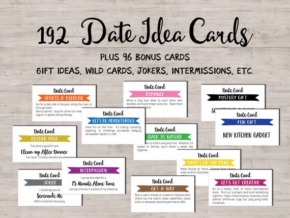 94 Date Night Ideas to Add to Your Date Jar - Free Printable List