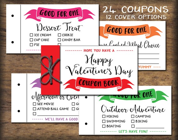 kids coupon book printable gift idea instant download diy etsy kids coupon book for parents