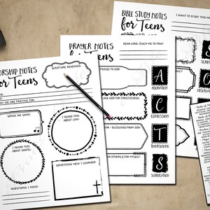Bible Study Bundle for Children. Instant Download Printable. Worship ...