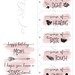 5 Senses Gift Tags &amp; Card for Mom. Five Senses for Her. Instant ...