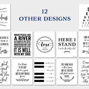 BUNDLE Christian Wall Art. Instant Download Print. Printable Artwork ...