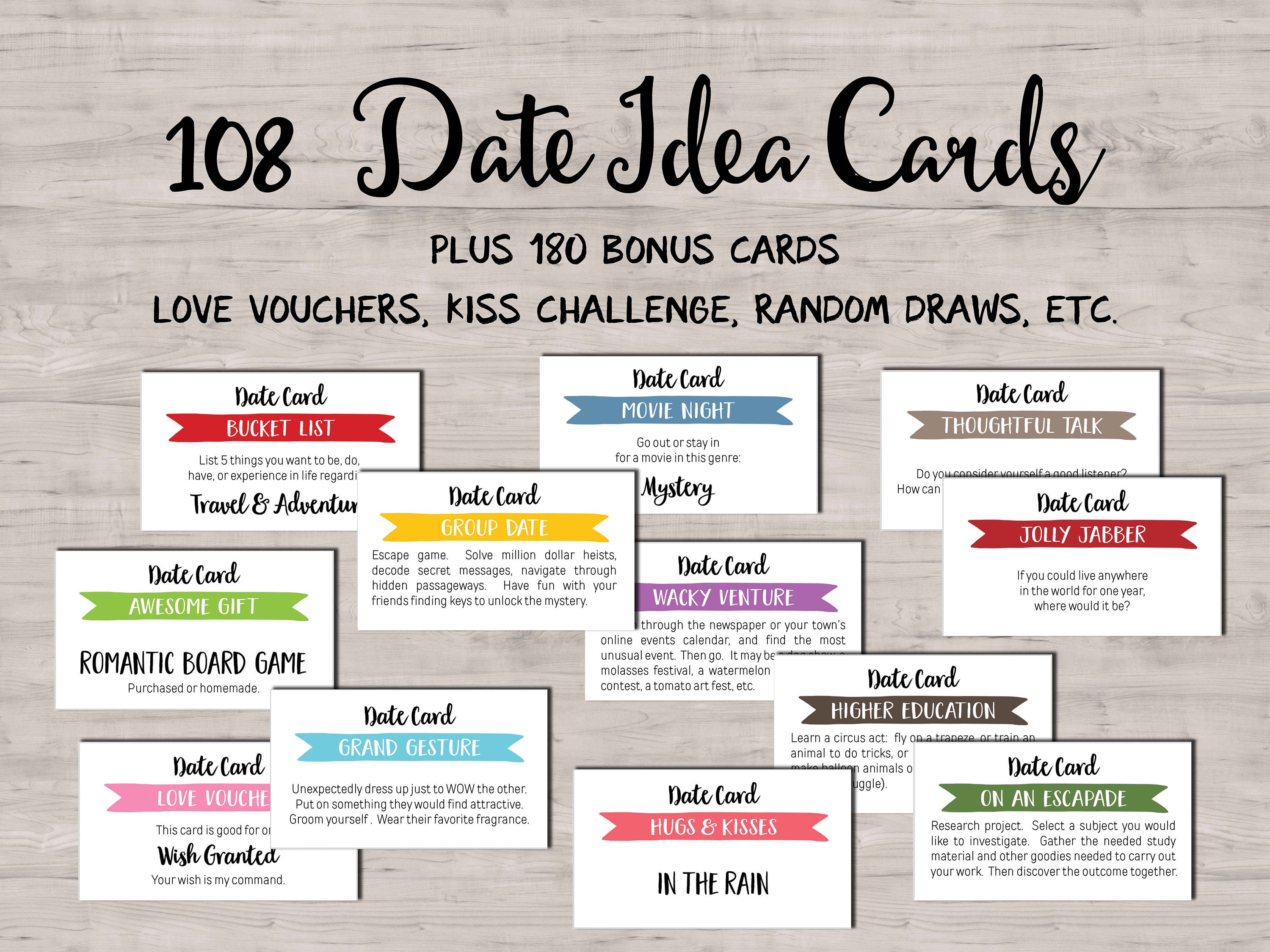 Free Printable Date Night Cards & Date Ideas - Play Party Plan