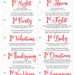 Wedding Firsts Wine Gift Tags. Instant Download Printable. Marriage ...