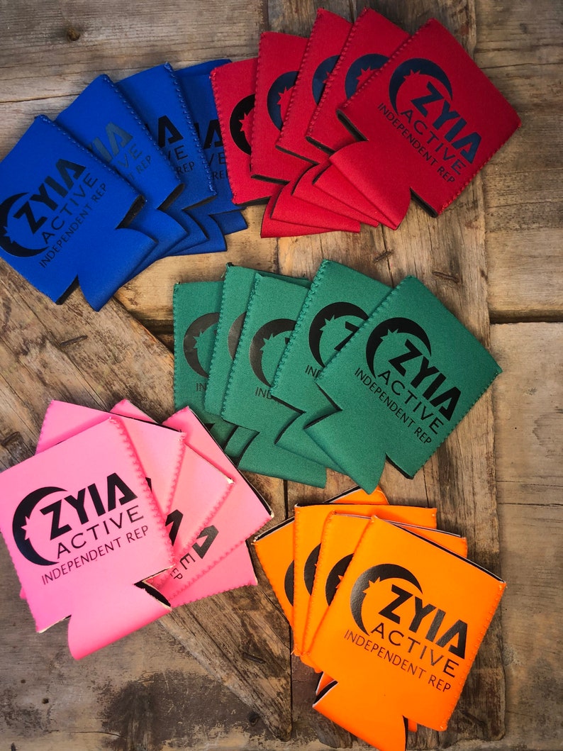 Bulk Order12 Koozies or Coffee Sleeves Zyia Koozie Etsy