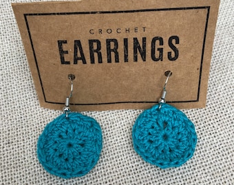 Round Dangle Earrings Made to Order