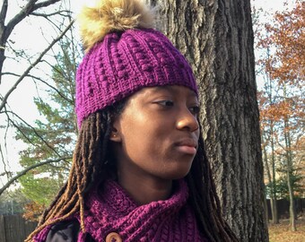 Cowl/Beanie/Earwarmer bundle* Winter Accessories - Ready to Ship