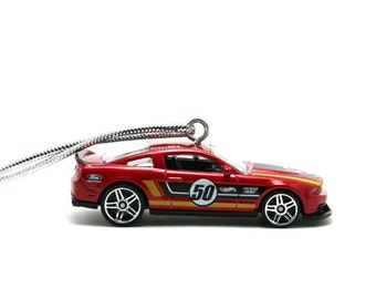 Ford Mustang BOSS 302 Laguna Seca 2012 Hot Wheels Ornament