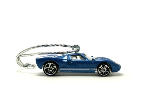 Fast And Furious Ford Gt 40 Car Hot Wheels Ornament Blue Etsy