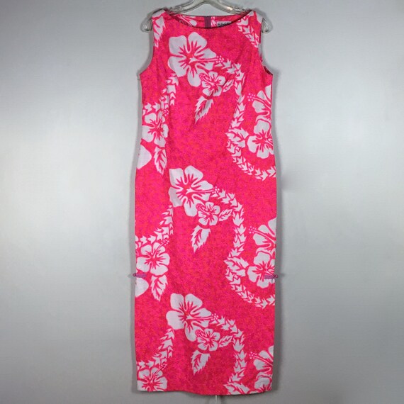 The Sample Shop Waikiki Hawaii Day Glo Pink Sleeve