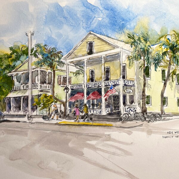 Key West Painting Etsy