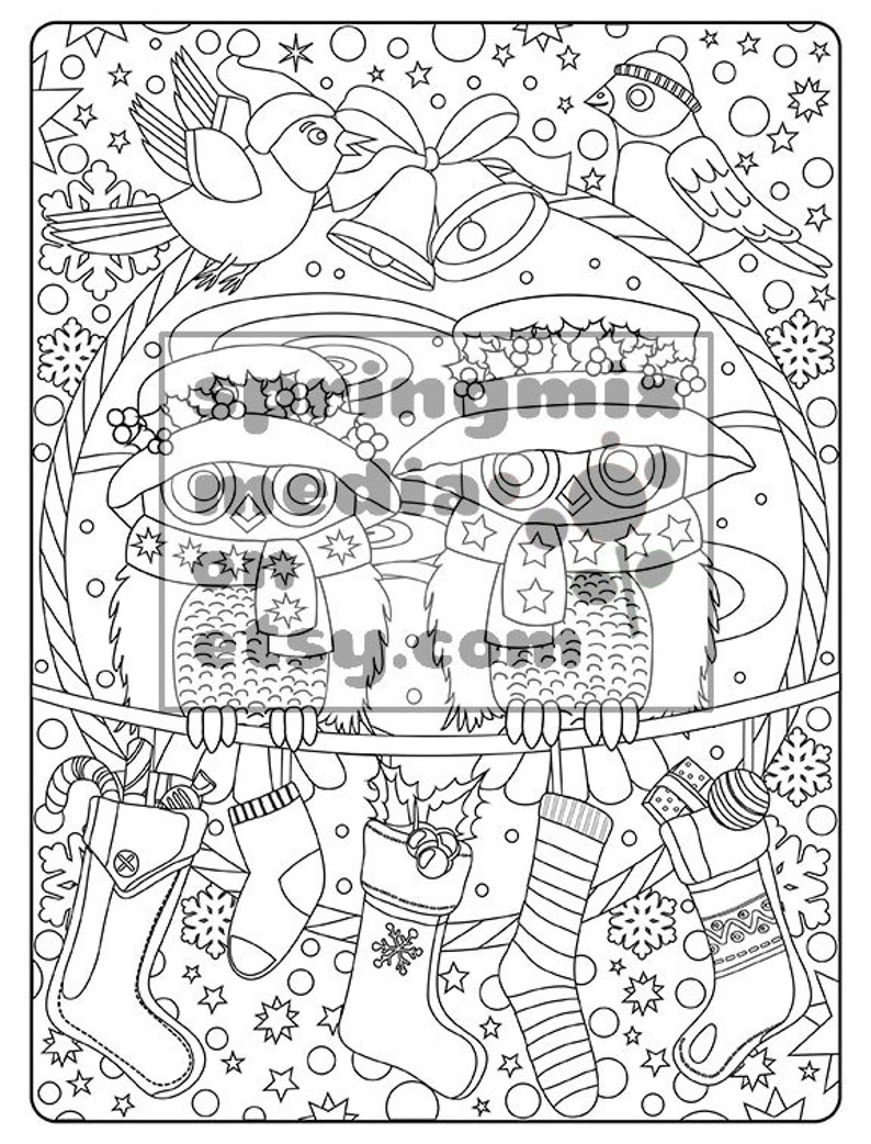 Coloring Page to Relax Soothing Calm and Delightful Pages to - Etsy