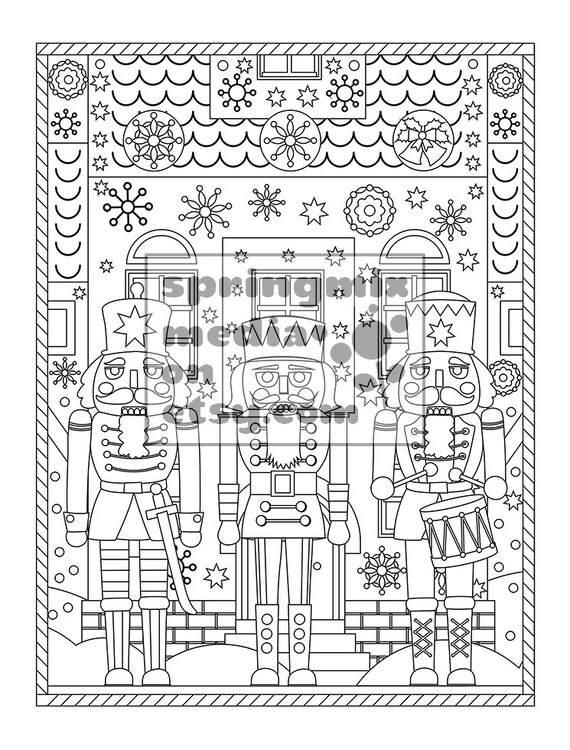 4200 Top Christmas Coloring Pages Nutcracker For Free
