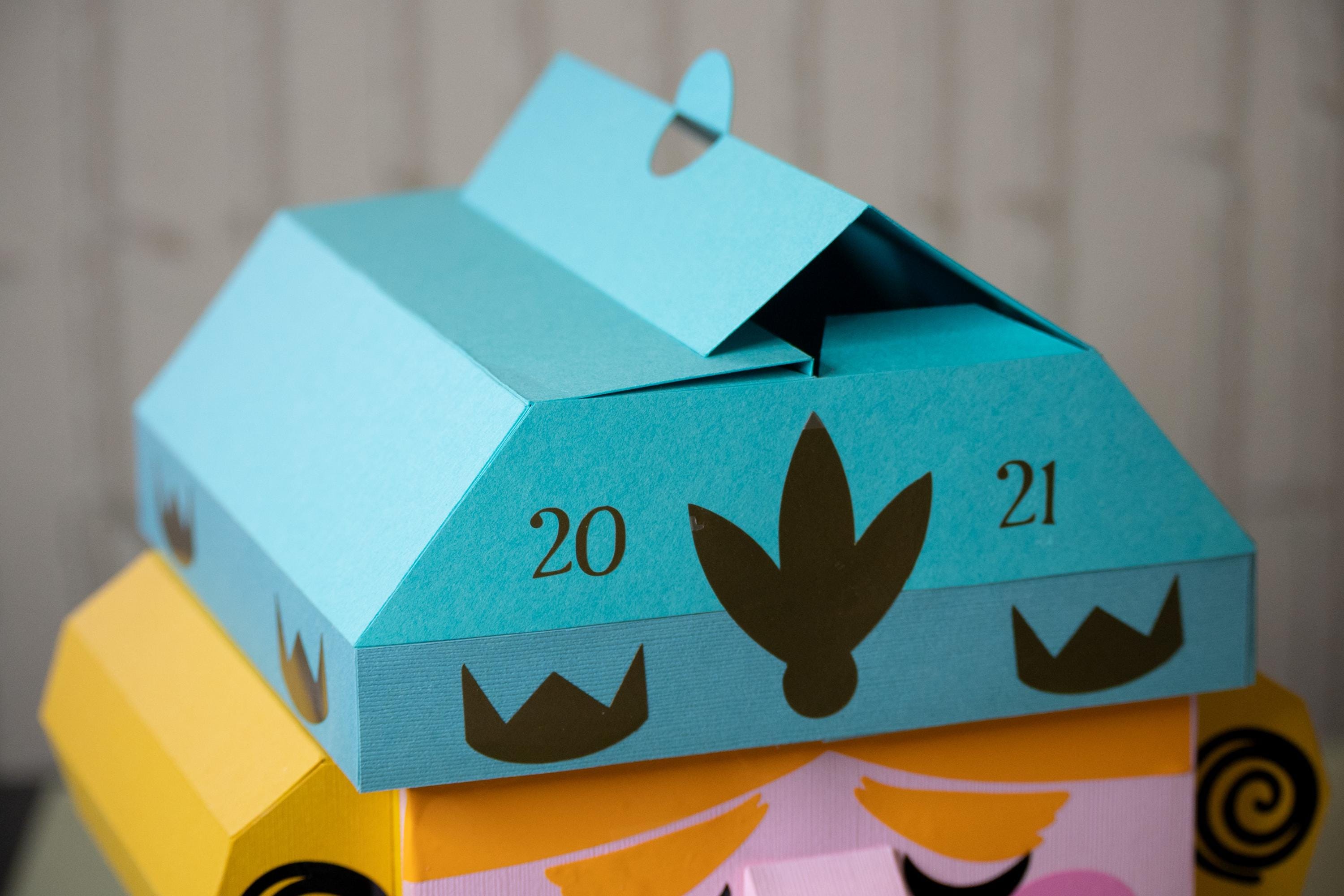 Papercraft Nutcracker Advent Calendar- Christmas Countdown | DIY ...