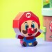 Papertoy DIY Papercraft Mario 3D Paper Mario Toy Party Favors, Decor ...