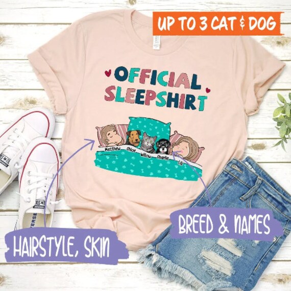 Personalized Official Sleep Shirt With 