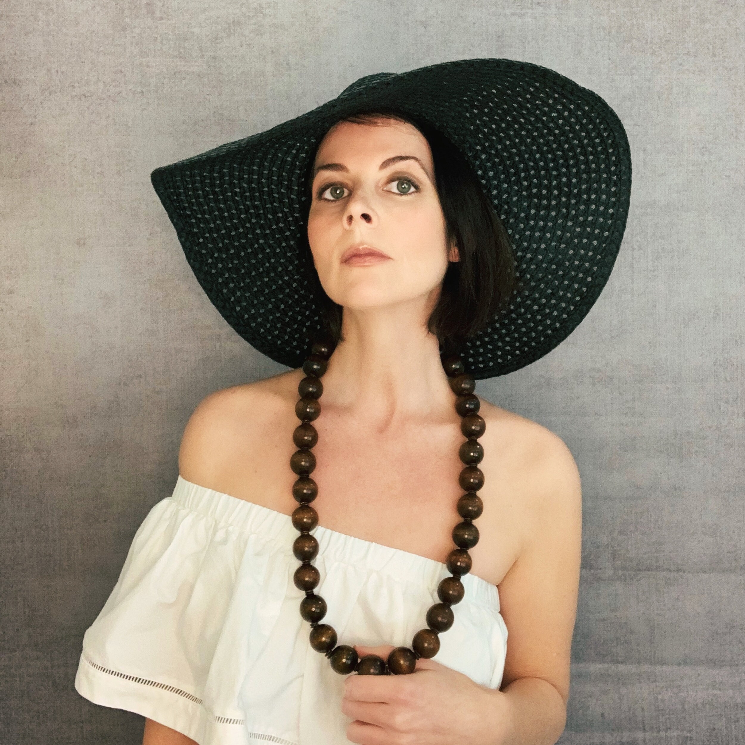 Wood Necklace Wood Bead Necklace Chunky Wood Necklace for Etsy