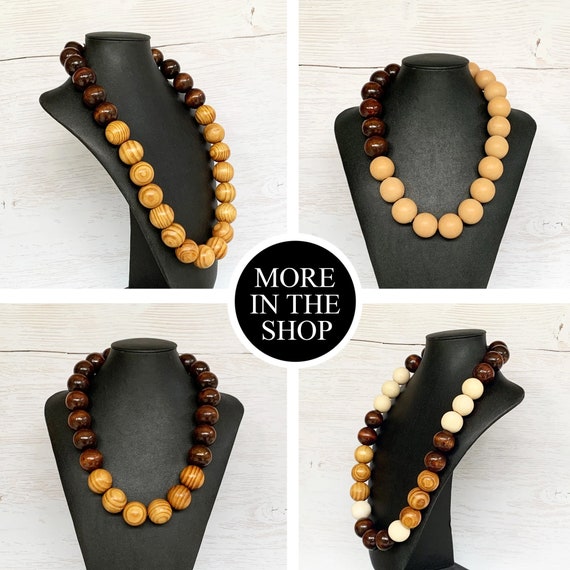 Raun Harman Tribal Wooden Beads Necklace
