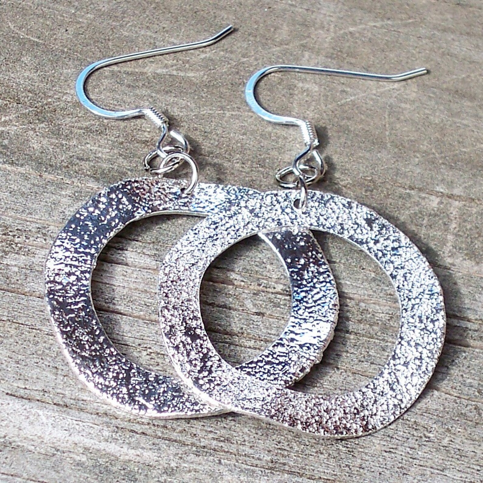 Earrings Hartt Silver Large Drop - Elk main image 1