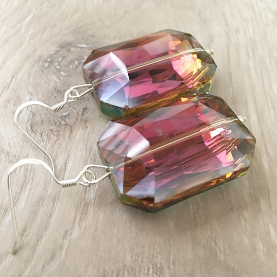 big jewel earrings
