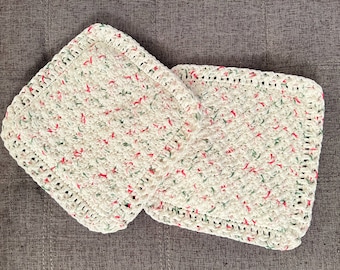 Crochet Hot Pad, Cotton Hot Pad, Holiday Gift, Hot Pad, Hot Pad Pattern, Easy Pattern, Instant Download, Pattern by Amanda Crochets