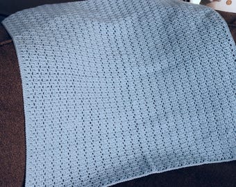 Crochet Baby Blanket | Easy Afghan Pattern | Blankets for Babies | Two Row Repeat