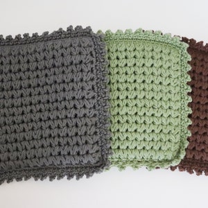 Crochet Hot Pad, Cotton Hot Pad, Housewarming Gift, Hot Pad, Hot Pad Pattern, Easy Pattern, Instant Download, Pattern by Amanda Crochets