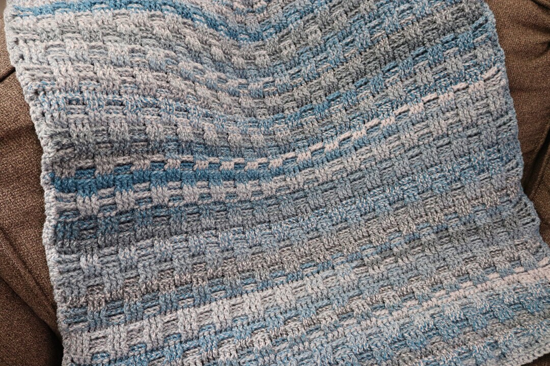 Chunky Throw Blanket, Crochet Throw Blanket Pattern, Chunky Afghan