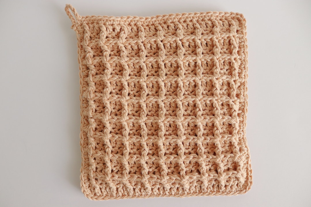 Crochet Hot Pad, Cotton Hot Pad, Housewarming Gift, Hot Pad, Hot Pad