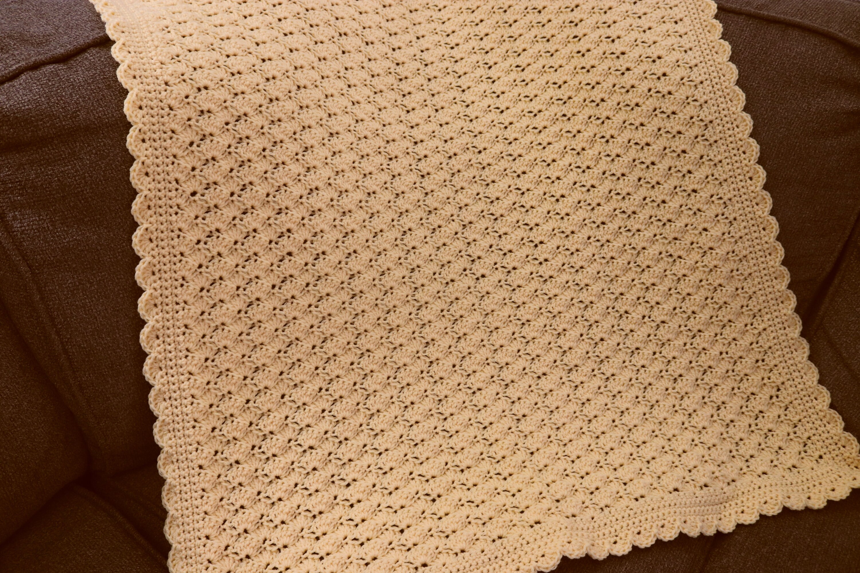 ハンドメイド ベビーブランケット アフガン ヴィンテージ ハンドメイド かぎ針編み ベビー ラップ ブランケット