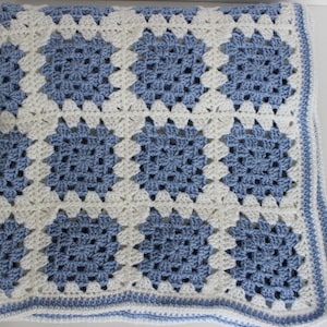 Crochet Baby Blanket Pattern-Instant Download-Baby Blanket Pattern-Granny Square-Crochet Pattern-Pattern by Amanda Crochets