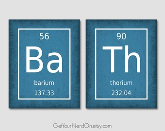 Geek Bathroom Decor Etsy