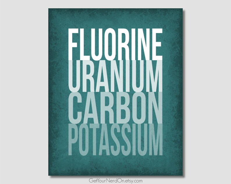 Nerd Profanity Print Chemistry Elements Funny Science Poster Gifts For Chemists Nerdy Science Gifts Nerd Swear Words Funny Nerd Art Print