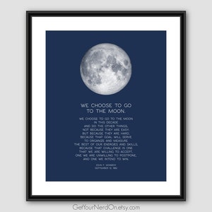 We Choose to Go to the Moon, JFK Speech, 1969 Moon Landing, Best ...