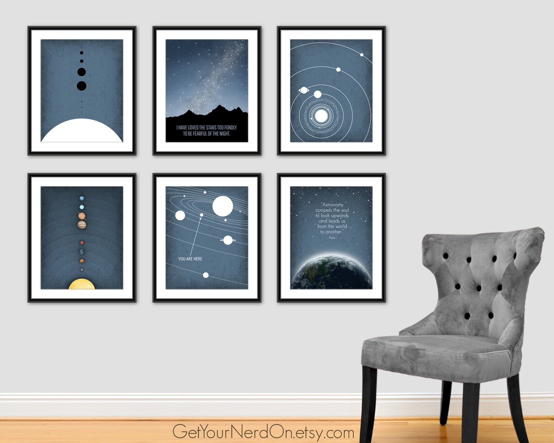 Set of 6 Prints Create Your Own Set Nerdy 16x20 Posters Etsy