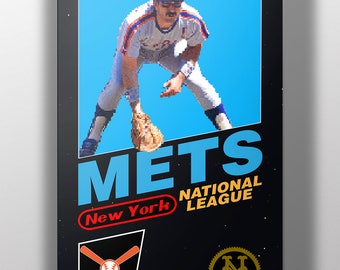 New York Mets Retro NES Box Art Print- Keith Hernandez