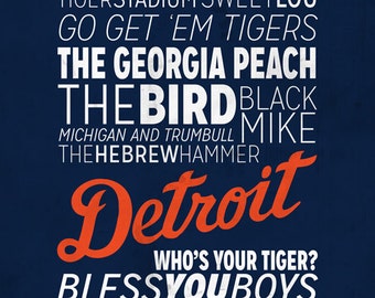 Detroit Tigers Print